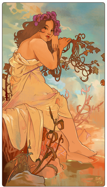 Alphonse Mucha, Summer